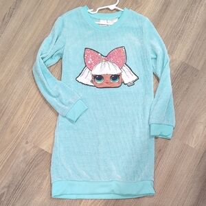 L.O.L. Surprise! Aqua Dress with Sequin Detail